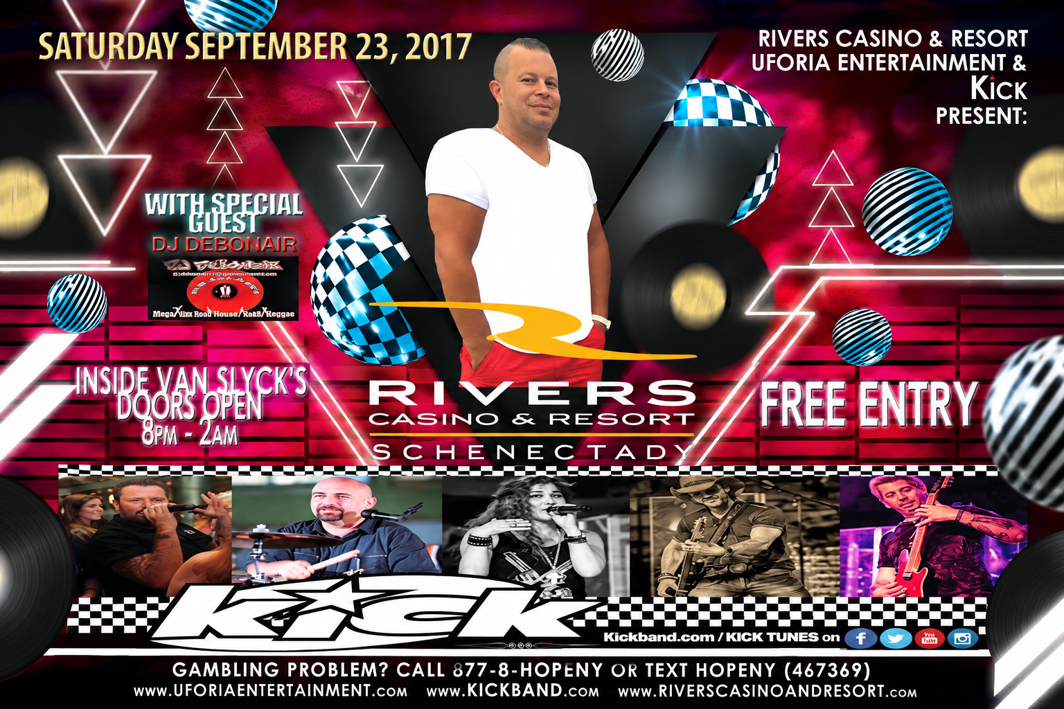 DJ Debonair & KICK — September 23, 2017 | Uforia Entertainment & DJ Debonair